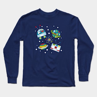 Cosmic robots Long Sleeve T-Shirt
